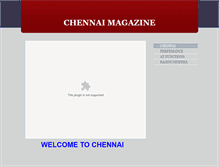 Tablet Screenshot of chennaimag.com